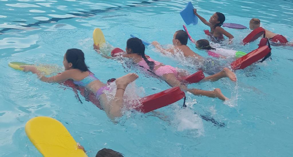 Municipal Pool 2018 The 2018 municipal pool season began on Tuesday, May 29th. Summer temperatures were in the 80s and 90s early in the pool season. On day two the high temperature was 91 degrees.