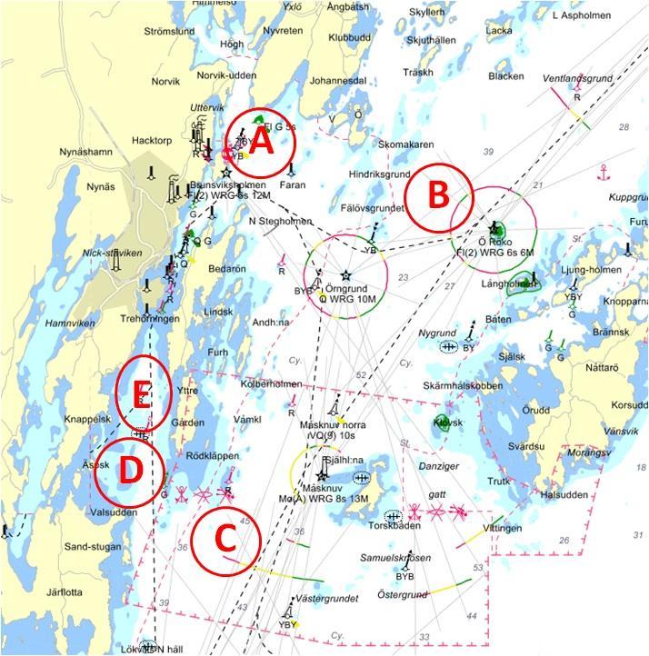 9. COURSES Courses will be on waters outside Nynäshamn. Depending on the weather, course areas A-C will be used. 10. SUPPORT AND MEDIA BOATS. 10.1 Support and media boats shall be registered in the race office.