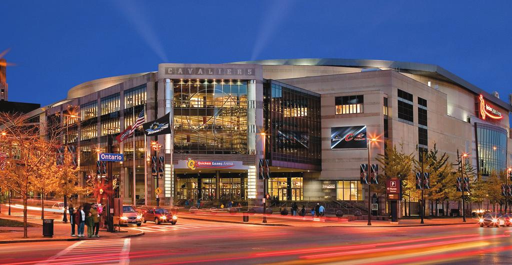 The Cavaliers @ Quicken Loans Arena (23 seasons; 1994-Present) Opened on November 8, 1994; Capacity (20,562) -First Cavaliers Game; November 8, 1994 Regular Season Playoffs Playoffs Overall Home Avg.