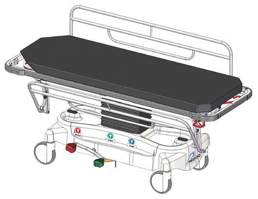 engage steering when transporting patients to ensure control over the stretcher s path.