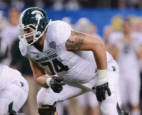 Brandon CLEMONS 64 Jack CONKLIN 74 CAREER NOTES: Fifth-year senior and two-year letterwinner will focus solely on the offensive line this season.