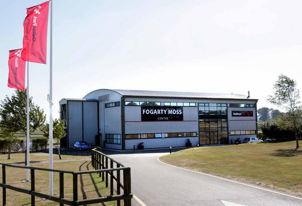 VENUE OCATION ocated only 15 miles west of Chester and 18 miles north west of Crewe, the Fogarty Moss Centre is widely accessible from the M6 and the M56.