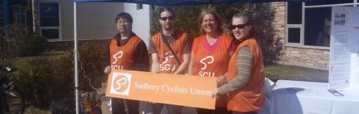 The Sudbury Cyclists Union The Sudbury Cyclists Union is a grassroots organization, formed in 2010 by a group of cycling enthusiasts who have cycling at heart.
