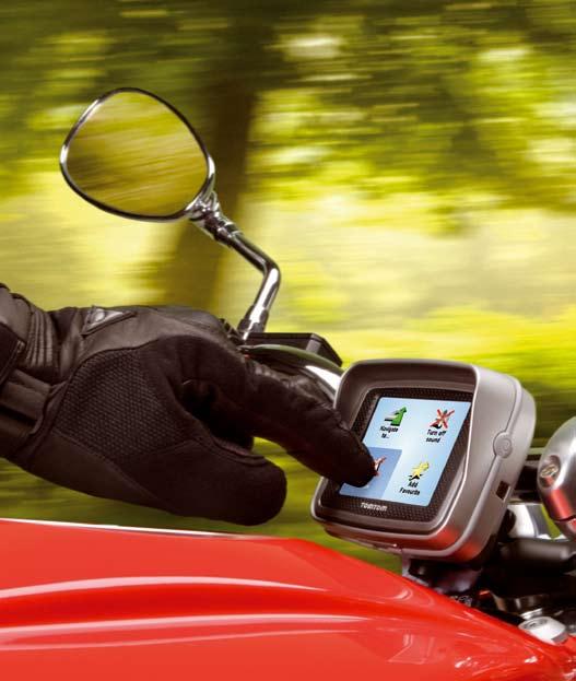 TomTom RIDER For bikers, by bikers Navigating by bike is different. Which is why RIDER has been designed solely with the biker in mind.