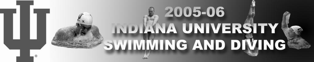 Quick Facts Head Coach:............ Ray Looze Alma Mater:.... Southern California Indiana Record:............. 33-16 Overall Record:.............. 68-54 Asst. Swim Coach:.. Mike Westphal Asst.