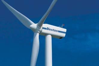 Improved gearboxes Vestas has taken into account the fact that longer blades mean higher loads on the mechanical components of the turbine.