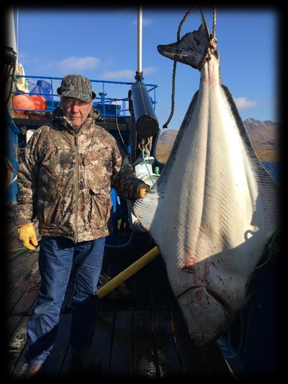 Area 4B, the western Aleutian Islands, hold some of the largest halibut in Alaskan waters