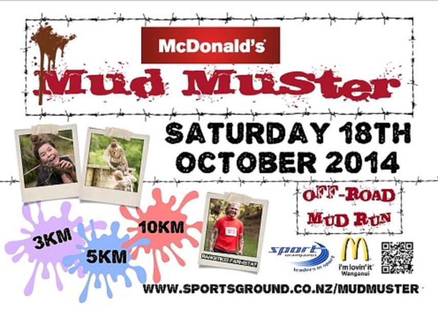 Entries are now open for the McDonalds Mud Muster!