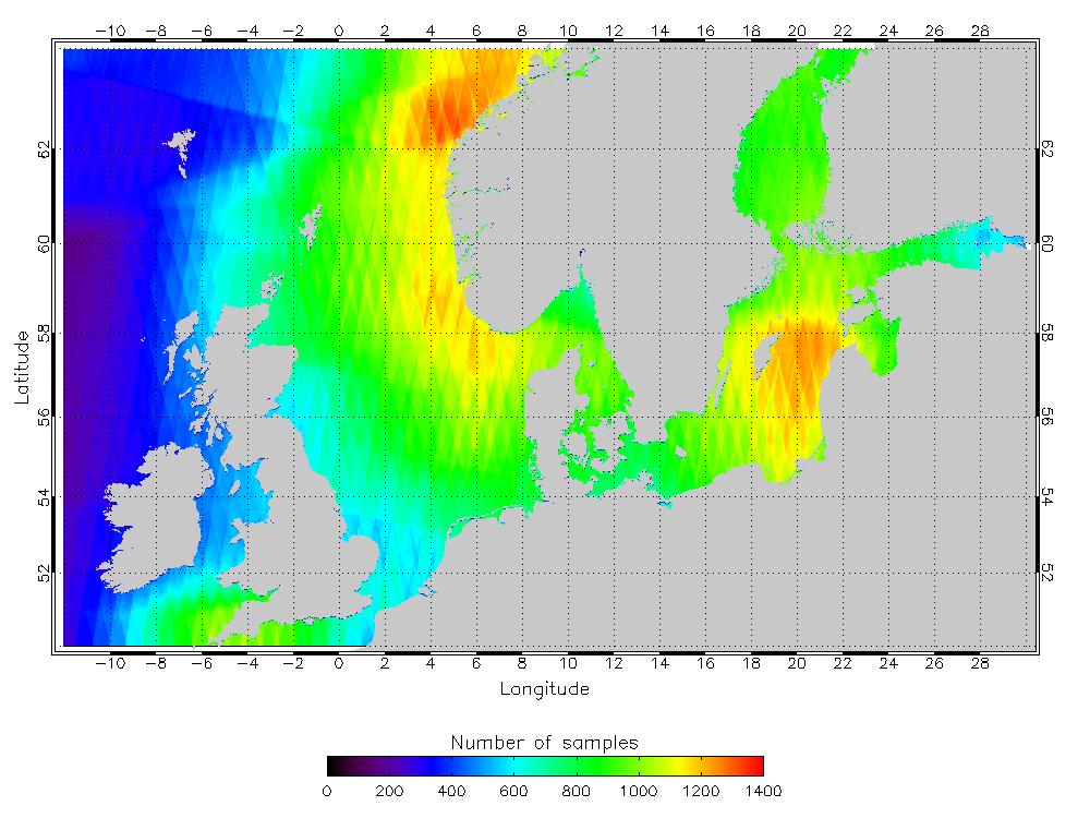 NORSEWInD ASAR Wind atlas SAR scenes used for the wind resource