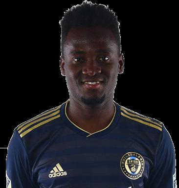 32 6 1 Signed with Bethlehem Steel FC on January 22, 2018 before being promoted to the Union on April 17. Cameroon National Team member, captain of the U21 squad.