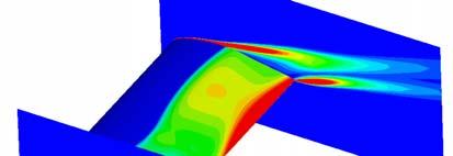 Deep stall aerodynamics 3D blade section in static