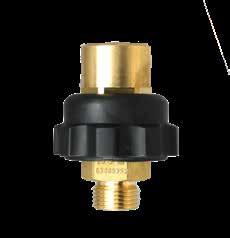 types of residual pressure valves: - P2009 series - P1020