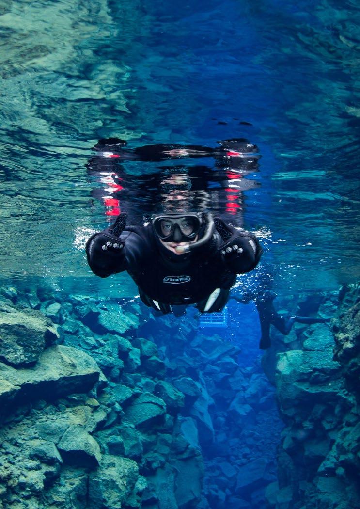 SNORKELING IN SILFRA FISSURE YOUR GUIDE TO SNORKELING IN THE MAGICAL VISIBILITY WONDERLAND Silfra fissure is one of the most amazing places one can visit in the world.