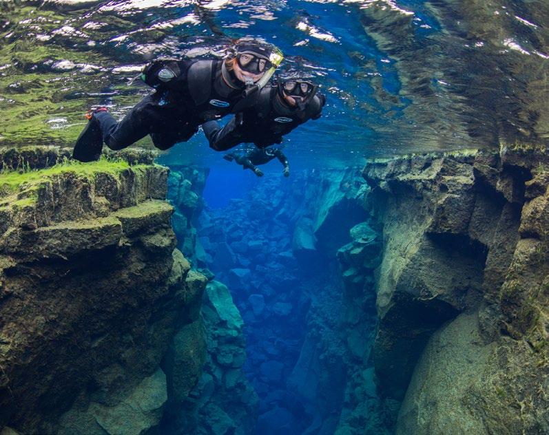 SNORKELING The experience of snorkeling in Silfra is otherworldly and probably the most exciting adventure you will do in Iceland it does not require any certification or previous snorkeling