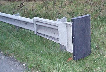 Guardrail terminals Out-of-control vehicles can become impaled on terminals Avoid
