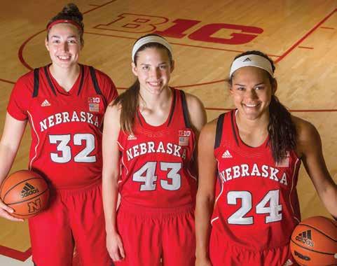 HUSKERS.COM @HUSKERSWBB #HUSKERS 11 Big Red Shoot for Fifth Straight NCAA Bid the record she set with 664 points the previous season while leading Lincoln Southeast to the Class A state title.