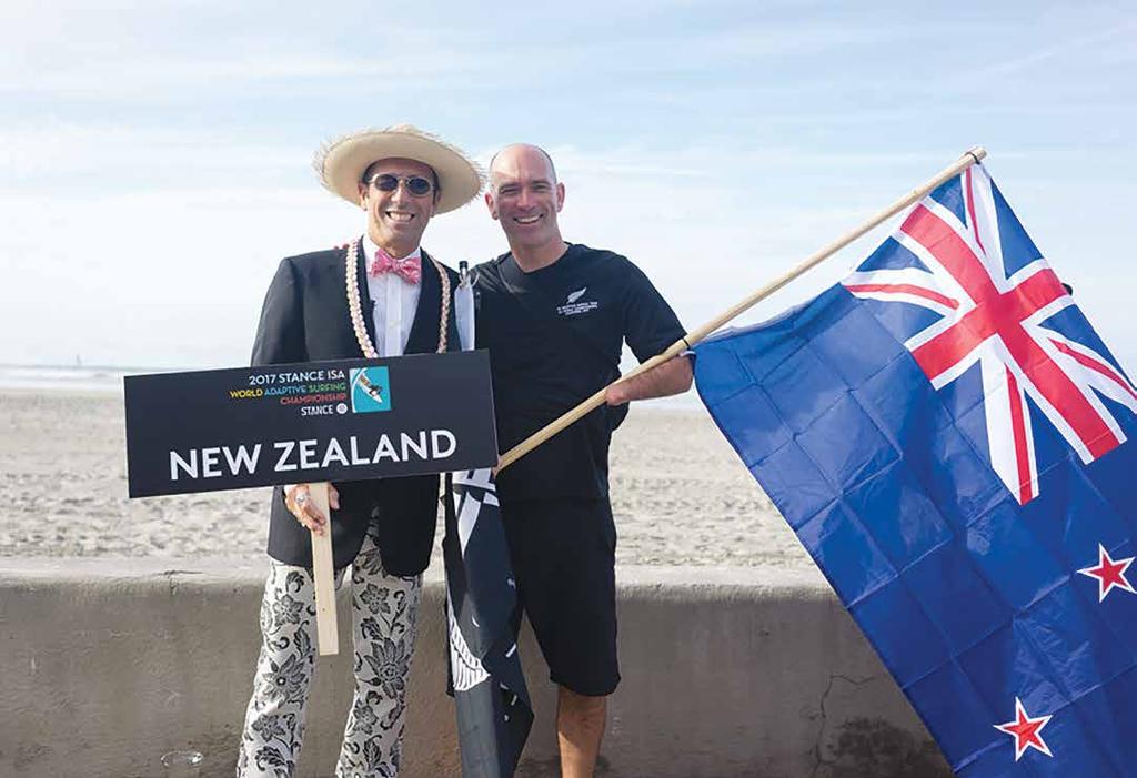 ADAPTIVE Adaptive Surfing New Zealand Report 2018 Surfing New Zealand facilitated two adaptive surfing conferences in the past year at Mount Maunganui and Dunedin.