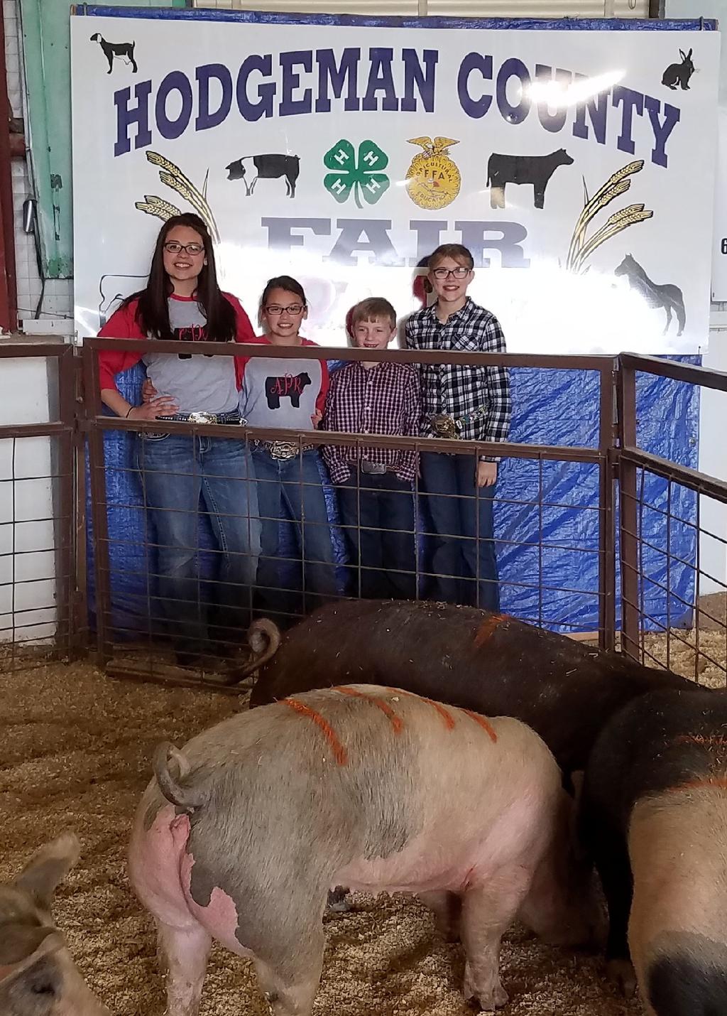 Hodgeman County 4-H Newsletter Kansas State Fair & KS Jr Livestock Show Nominations 2018 Dates: May - June 2018 County & Regional 4-H Day Results Kansas State Fair Sept 7-16. Kansas Jr.