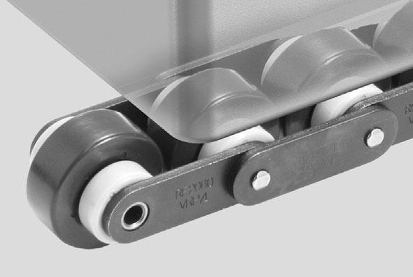 Chain ress nuts can be inserted into holes on chain attachments, or holes can
