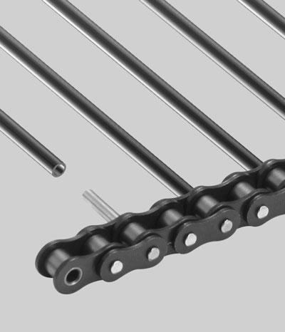 upper-layer attachments Double-strand chain with rubber