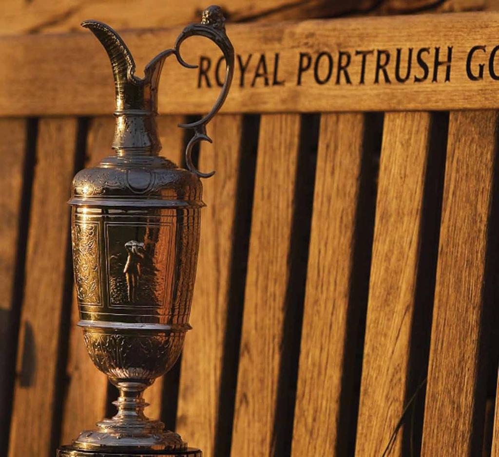THE OPEN 2019 Our journey is highlighted both by our attendance at the final round of The Open at Royal Portrush, where we watch the best in the world vie for golf s most coveted title, and the