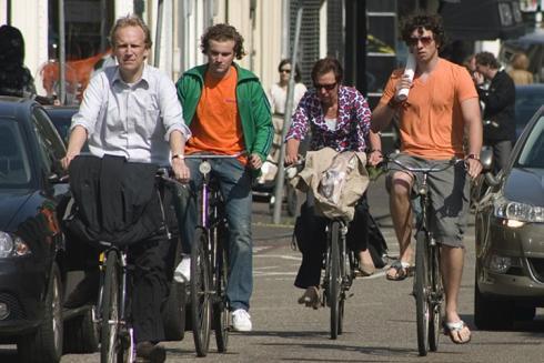 91,000 cyclists pass the inner city on working