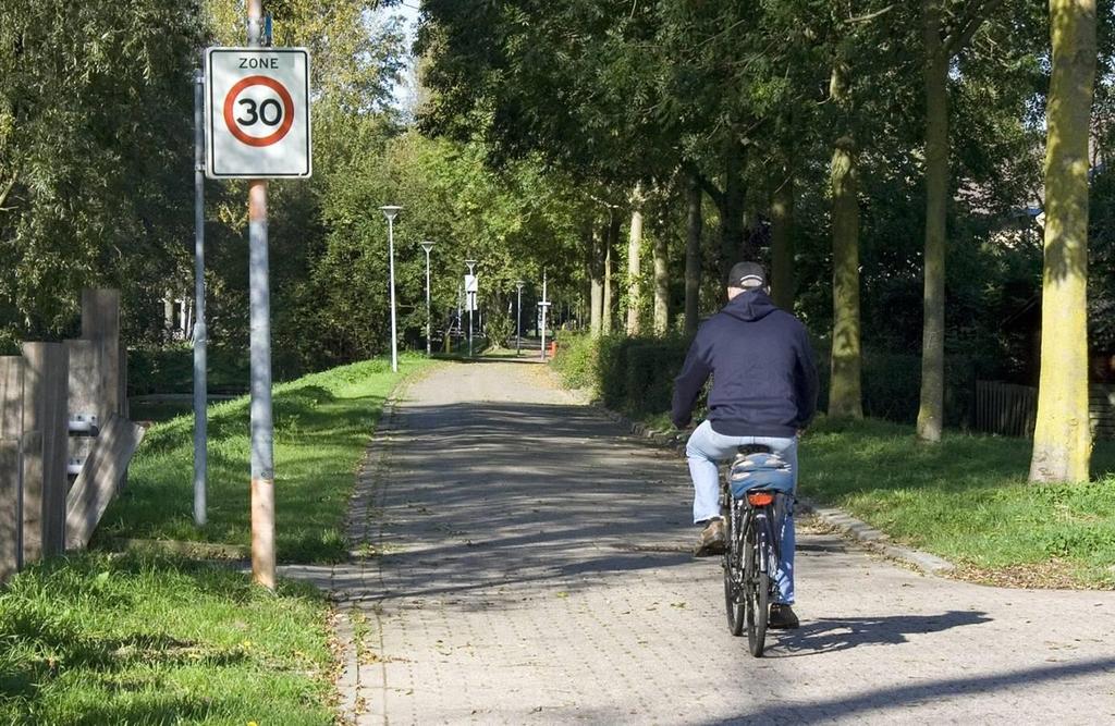 Cycling an average bicycle route in Utrecht