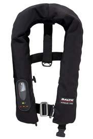 Standard features include quick lock buckle, crutch straps, lifting becket and buddyline. Optional extras are lifejacket light, sprayhood, protective covers, AIS and PLB.