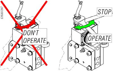 Warning: When inserting cables into the enclosure pay attention not to force the microawitch with cable or tools, otherwise instrument calibration or even its operation could be compromised.