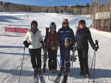 Join us when moves to Maker & Stitch in Edwards on select Tuesdays! Wednesdays Bachelor Gulch Club ladies hit the slopes every Wednesday at 9:00 a.m. for a fun day of skiing, accompanied by a Beaver Creek Ski School instructor.