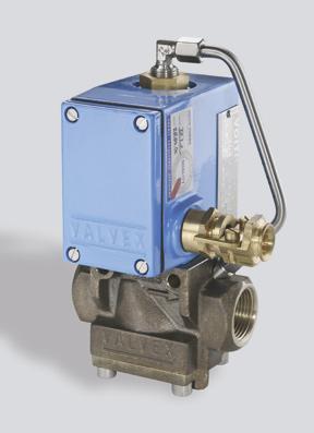 Features n Internal pilot-operated diaphragm valve, normally closed (NC) or normally open (NO) n Feedback contact for switching status n ressure range up to 60 bar n Low pressure loss n