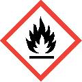 Classification (67/548/EEC or 1999/45/EC): R10 2.2 Label elements Pictogram Signal word: Warning. Hazard statements: H226 Flammable liquid and vapour.