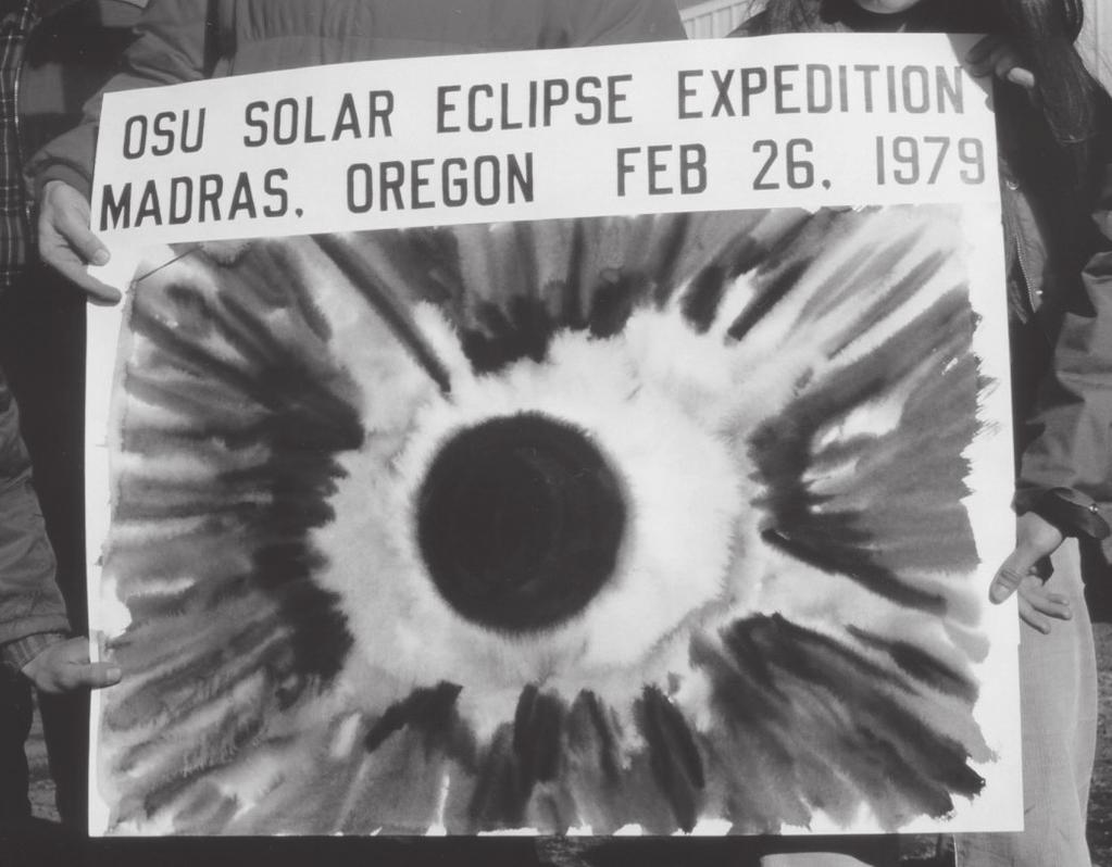 THE JEFFERSON COUNTY HISTORICAL SOCIETY MADRAS, OREGON The 1979 Eclipse The February 26, 1979 eclipse only visited a few northern states.