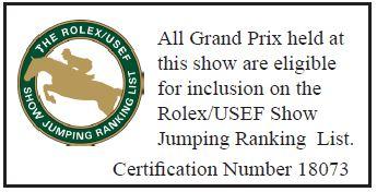 ,000 Fox Lea Farm Grand Prix National Standard, Table II.2.