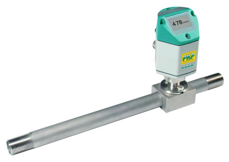 Flow Metering and Monitoring Systems DB41 Compact thermal mass flow meter and counter for compressed air and non-aggressive gases integrated upstream and downstream pipe runs for high levels of