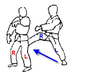 4 Step Sparring 4 1. Ready Stance 2. Attacker: Step forward into a right walking stance high flat fingertip thrust. (Gunnan so nopunde opun sonkut tulgi). 3.