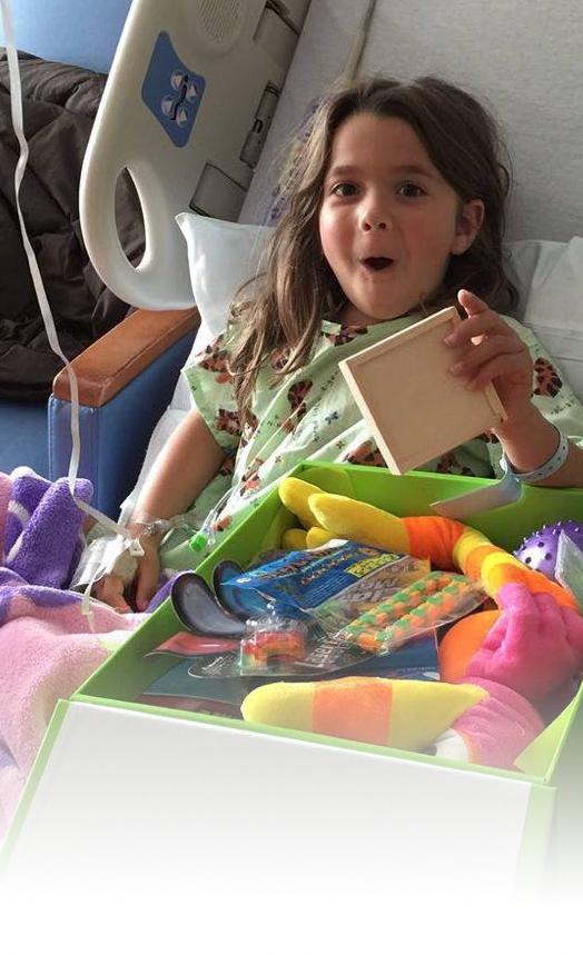 "Cheeriodicals are amazing! It s fun to watch the patients faces as they open the box.