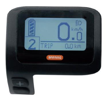 LCD Display and Controls Your electric bike is equipped with a LCD display, mounted on the left side of the handlebar.