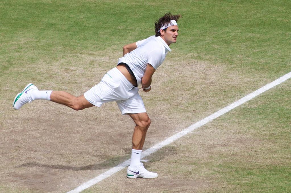 Tennis, anyone? Roger Federer @ WIMBLEDON GOAT?