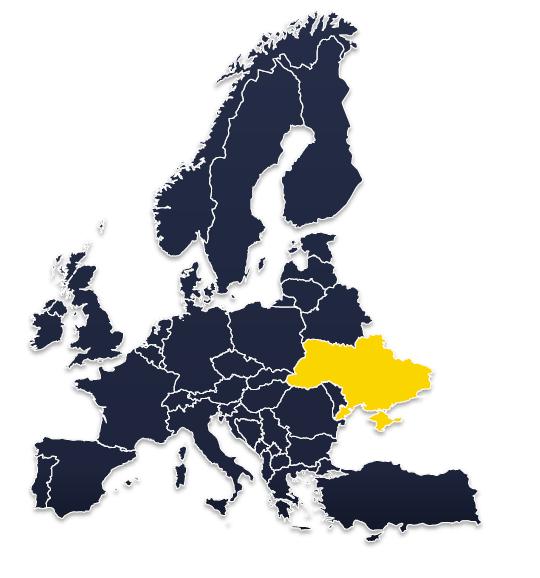 5 INTRODUCTION ADM TRADING UKRAINE UKRAINE AT GLANCE Location: Borders Poland, Romania, Slovakia, Hungary and Moldova in the west, with Belarus and Russia to north and east, and via the Black Sea,