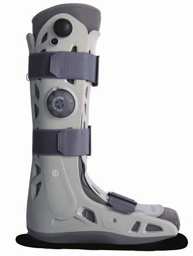 Specifically designed for stable fractures of the lower leg, foot, and ankle; severe ankle sprains; and post-operative use.