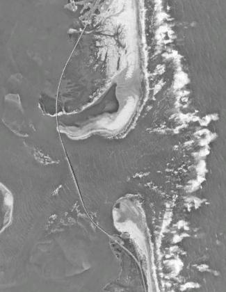 Photographs of Northern Pea Island and Terminal Groin Area.