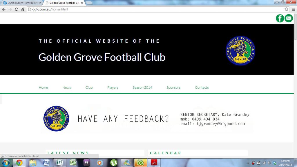 Golden Grove Football Club Issue 14 17 August 2017 www.ggfc.com.