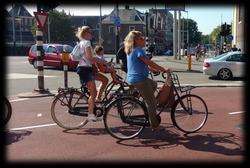 Social benefits of cycling in Amsterdam 6000 h of congestion avoided and