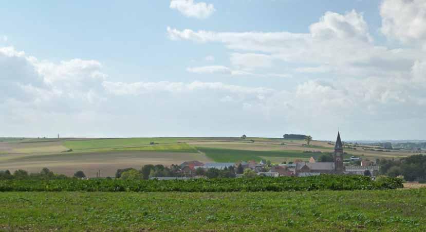 THE NINETY-THREE-MINUTE BATTLE The Wolfsberg at le Hamel, north of Villers Brettoneux, France A battlefield which has become a firm favourite of mine over the years is that of le Hamel usually