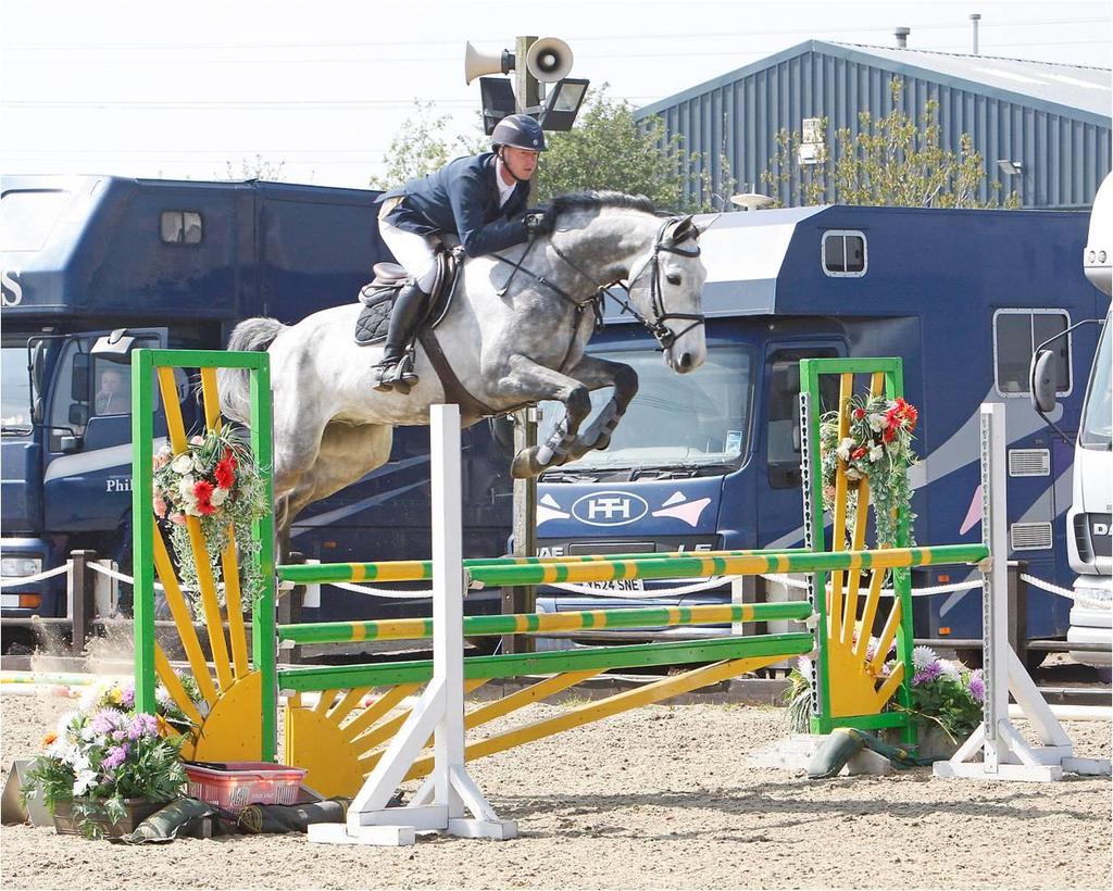Presents the schedule for Senior British Show jumping End of May Bank Holiday Saturday 27