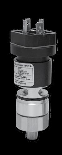 Design flexibility allows for customized pressure connections, electrical terminations and pressure ranges.