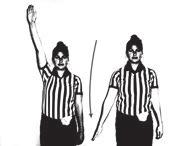 SIGNAL FOUL DESCRIPTION TIME IN After legal team and injury timeouts or the start of play, the