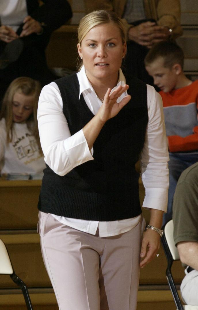 Wake Forest Volleyball Heather Kahl Holmes is in her eighth season at the helm of the Wake Forest volleyball program.
