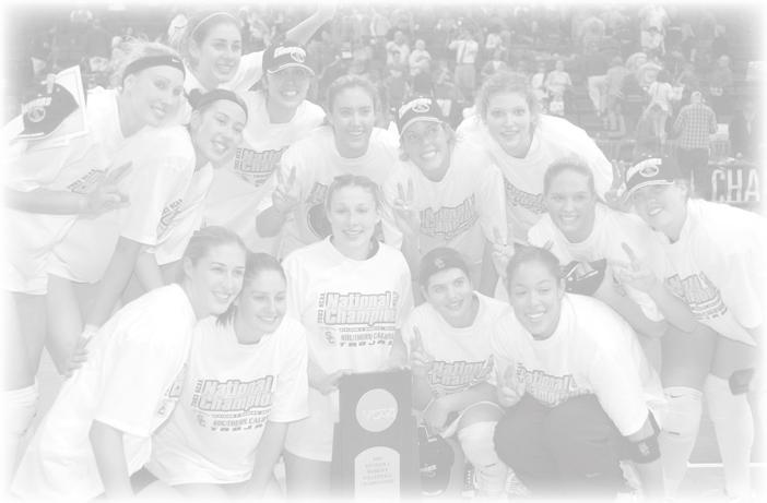 2005 USC Women's Volleyball 6-time National Champions Page 2 National Polls CSTV/AVCA (Sept. 19) 1. Nebraska (58) 2. Washington (2) 3. Stanford 4. Penn State 5. Minnesota 6. Florida 7. Louisville 8.